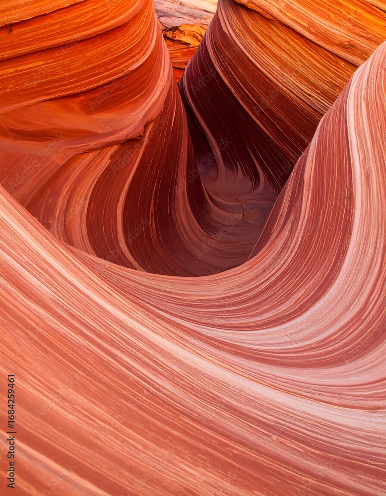 Obraz premium Desert Canyon Texture Closeup