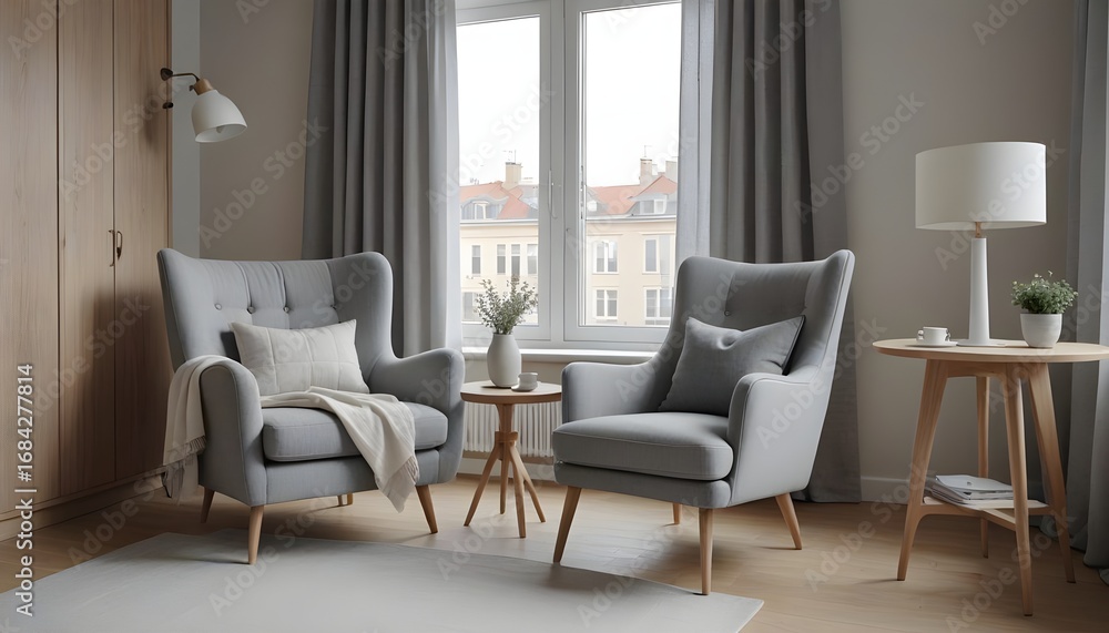 Obraz premium Berlin modern living room