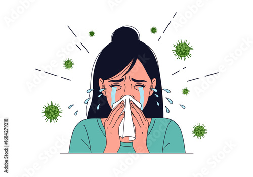 Understanding and managing symptoms of viral respiratory illnesses and seasonal allergies through effective healthcare practices