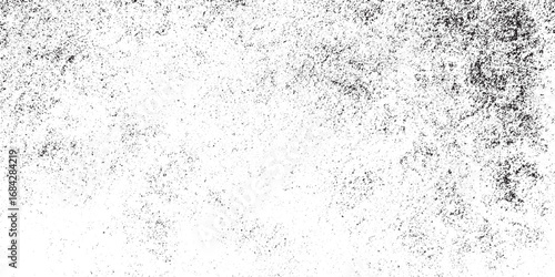 Wallpaper Mural Monochrome Abstract Grunge Texture Overlay, Black and White Distressed Grainy Noise Vector Torontodigital.ca