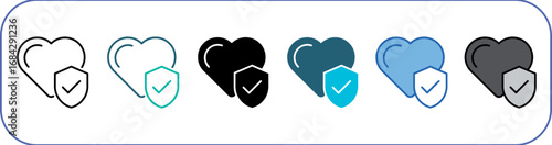 Trust Icon Pack Multistyle Editable Stroke