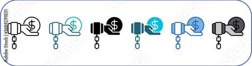 Corruption Icon Pack Multistyle Editable Stroke
