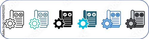 Code Of Conduct Icon Pack Multistyle Editable Stroke