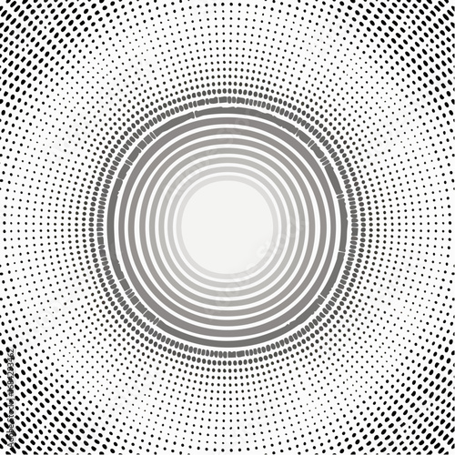Stripe circle background abstract pattern radial graphic element
3