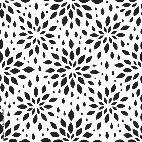 Pattern with abstract style
1