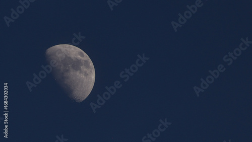 moon in the night sky