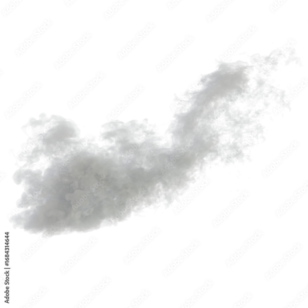 Obraz premium Smoke transparent background