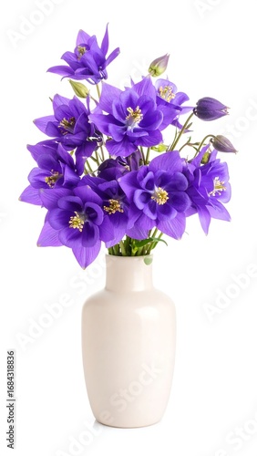 Wallpaper Mural Purple flowers in a vase Torontodigital.ca