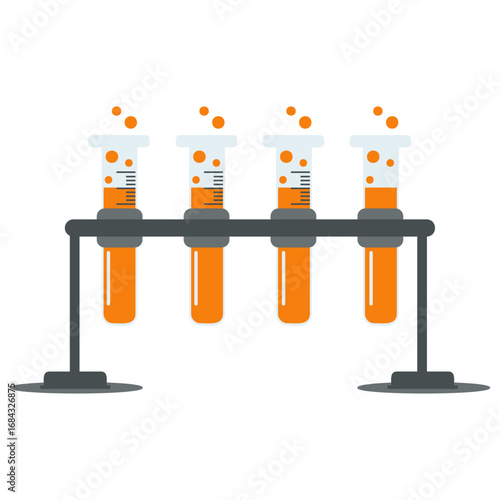 Glassware Laboratory Illustration