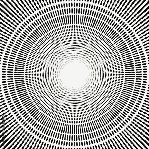 Stripe circle background abstract pattern radial graphic element
3