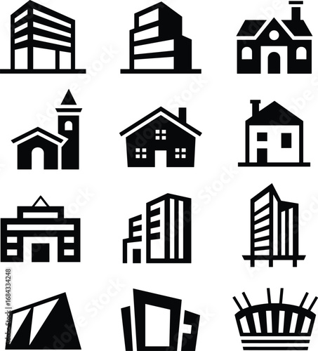 Buildings, architecture, house, church, apartment, skyscraper, stadium, office, commercial, residential, urban, modern, traditional, landmark, property, skyline, structure, real estate