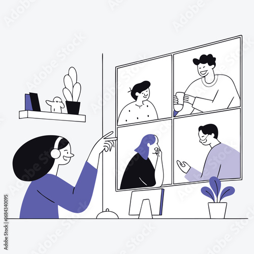conference, video conference, video call,