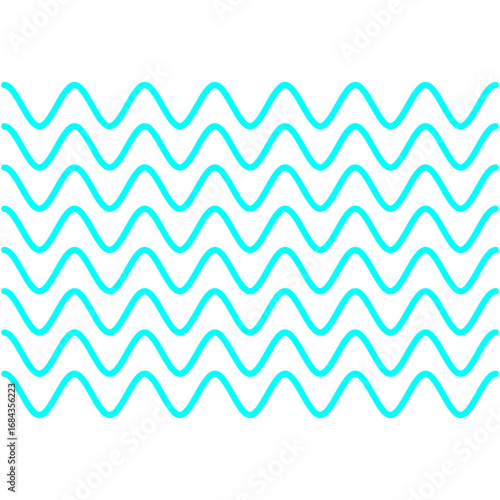 seamless pattern with waves