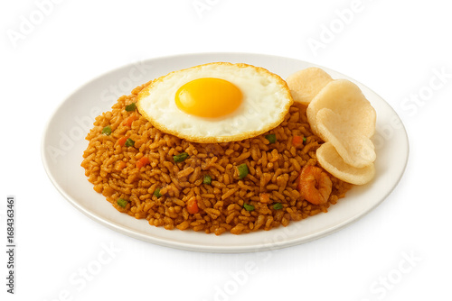 Indonesian Traditional Food Fried Rice
