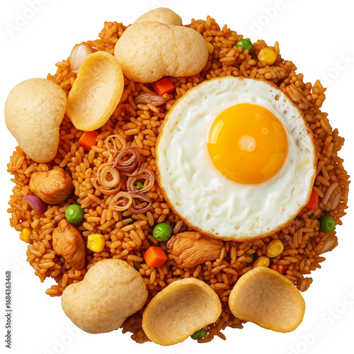 Nasi Goreng Indonesian Traditional Food