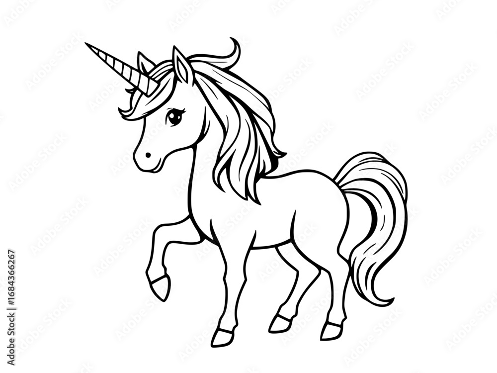 Obraz premium horse vector illustration