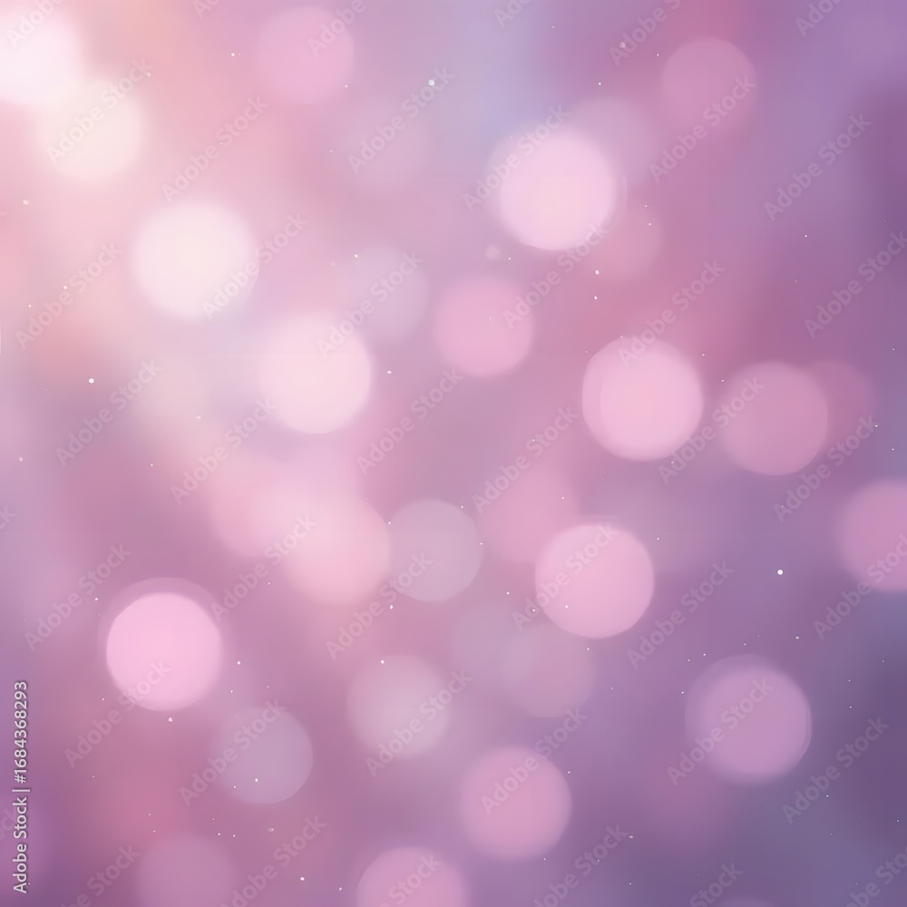 Fototapeta premium Soft Pastel Bokeh Background in Pink and Lavender