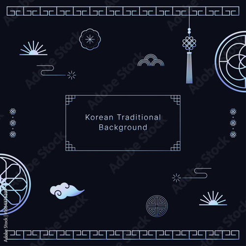 홀로그램 전통 백그라운드