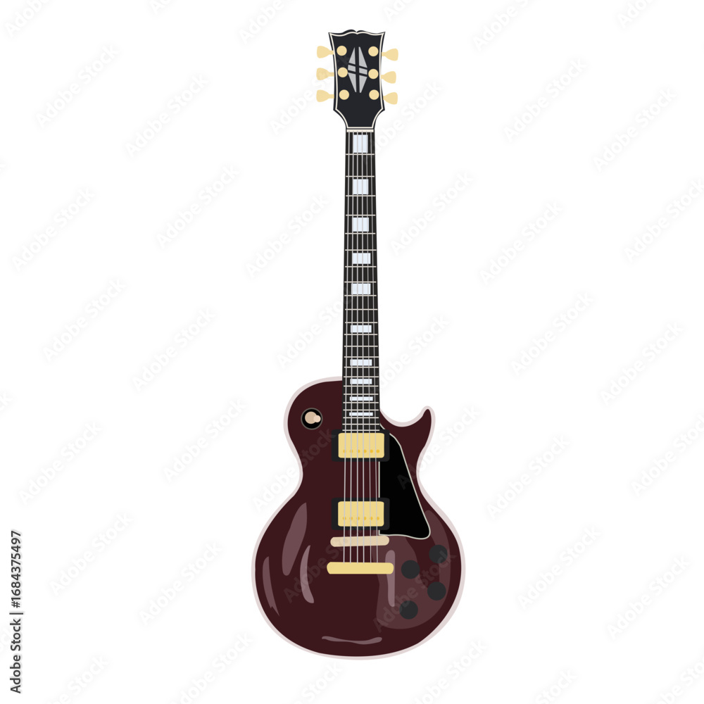 Naklejka premium Les Paul Guitar