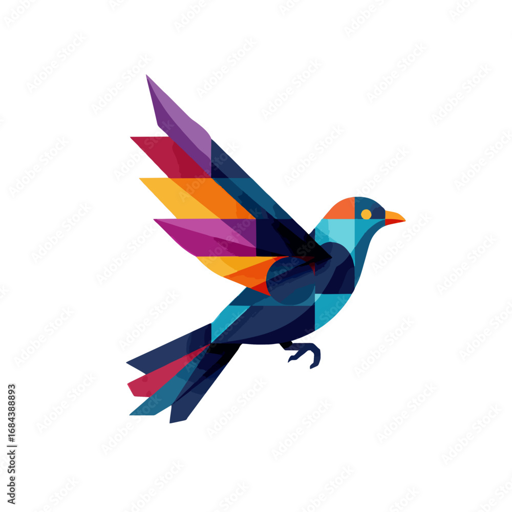 Fototapeta premium Abstract Bird Vector.