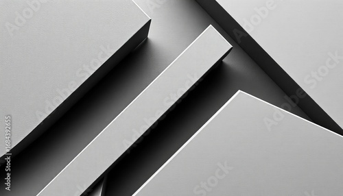 Bold geometric shapes, sharp angles, textured surfaces, monochrome palette,  retro,  element