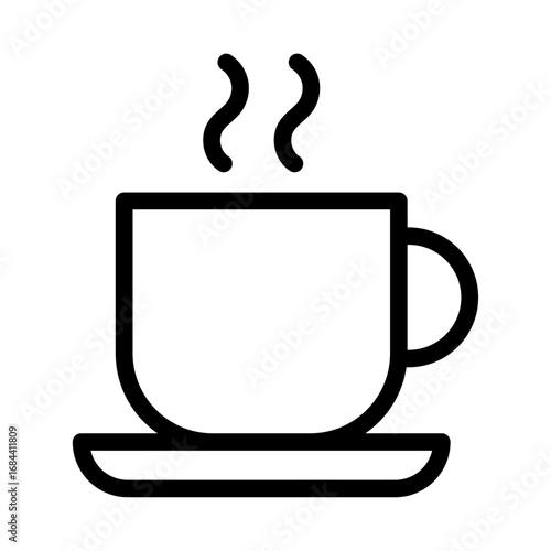 Drink Line Icon of Household and Lifestyle Icon Set