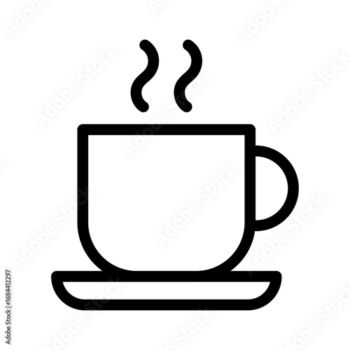 Coffee Line Icon of Food and Drink Icon Set