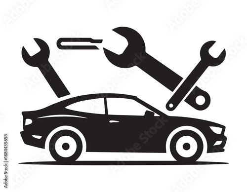 car repair icon design