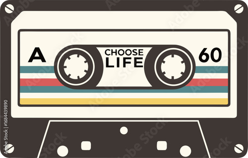 retro audio cassette