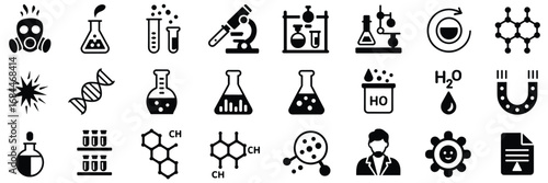 Science & Chemistry Icon Set