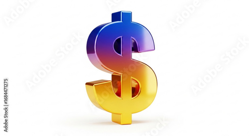 Dollar sign currency symbol finance investment money wealth business economy stock market trading concept icon asset