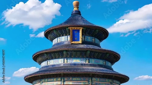 The scenery of the CBD building complex in Beijing, China