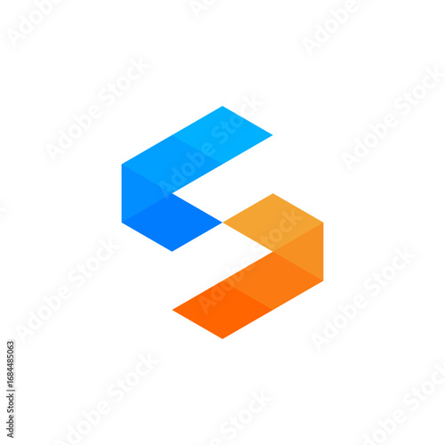 Letter ON connected logo in blue and black, abstract monogram identity for digital networks and modern branding.
