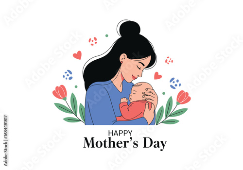 Celebrating the profound bond between a mother and her cherished child on this special occasion