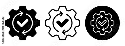 Automatically Icon Collection Glyph & Mixed Style
