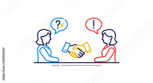 Business negotiation meeting agreement handshake deal discussion partnership collaboration strategy 100