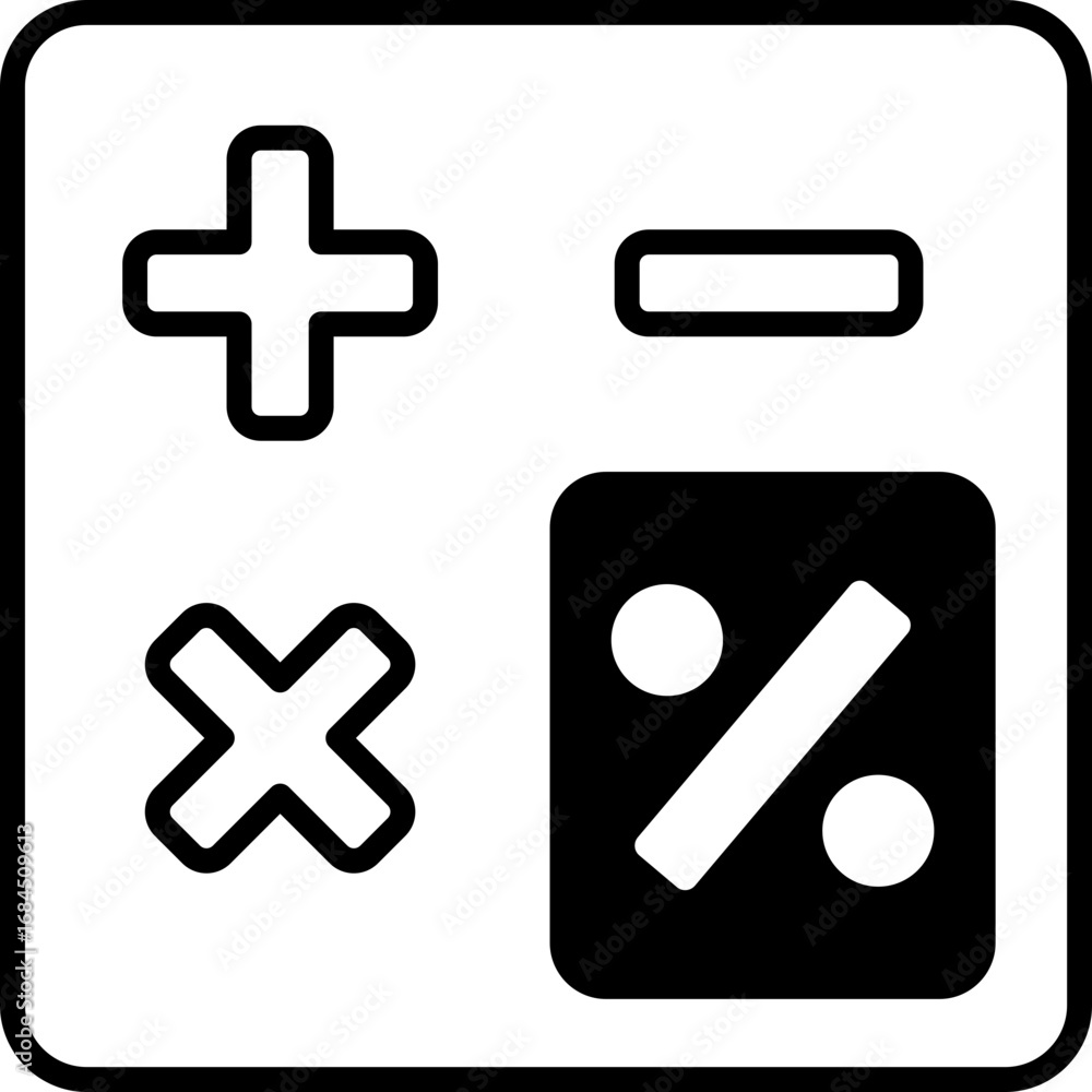 Obraz premium Calculator