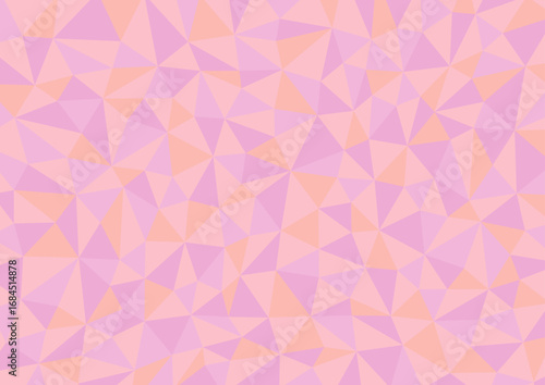 ハロウィンをイメージしたポリゴンの背景イラスト
