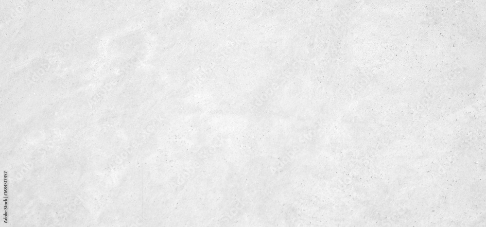 Fototapeta premium Blank white grunge cement wall texture background, banner, interior design background, banner