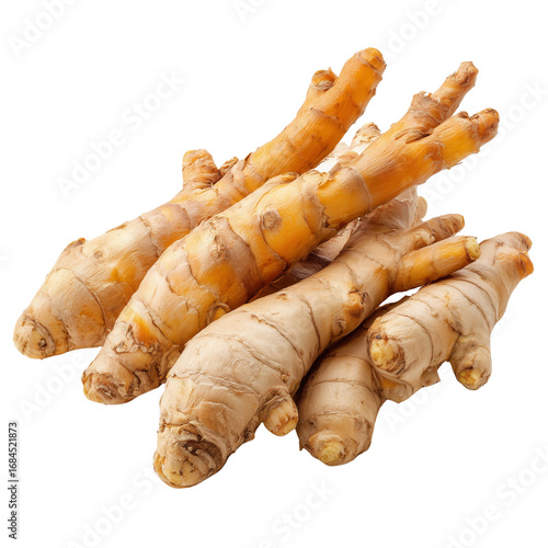 fingerroot Chinese ginger on transparent png background