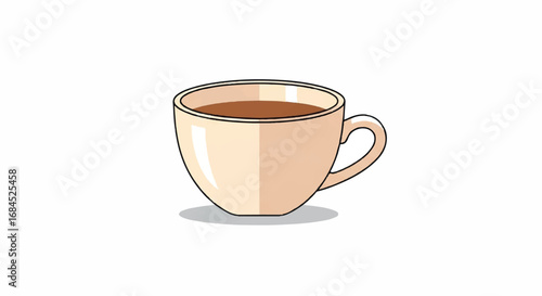Simple illustration of a coffee cup.