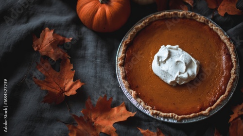 Wallpaper Mural canadian,whipped,candlelight,thanksgiving,pie,cozy,seasonal,dessert,cream,traditional,food,leaves,harvest,family,autumn,pumpkin,crust,celebration Torontodigital.ca