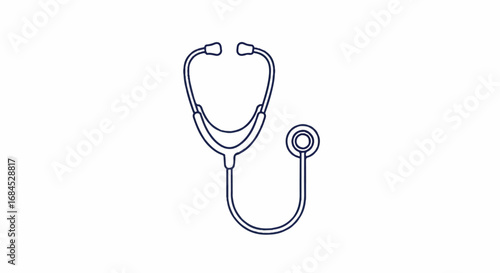 Stethoscope Medical Device for Health Checkup.
