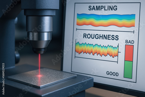 Microscope surface analysis laser measurement roughness sampling precision laboratory technology scientific