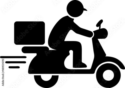 Food Delivery Pictogram