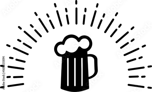 Shining Mug of Beer Icon
