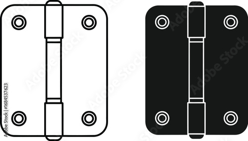 Door hinges types sizes and materials for home improvement needs
