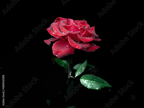 The Rose in the Storm
