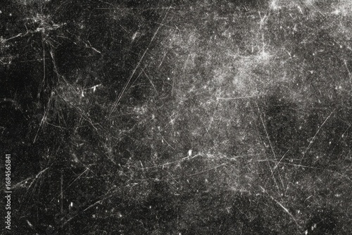 old photo overlay texture, grunge overlay effect with scratch and dust on black background, retro noisy grain dust texture for film or photo overlay effect on black background
