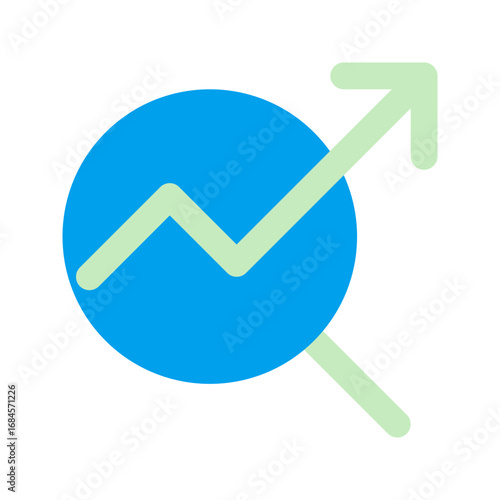 data analysis duo tone icon